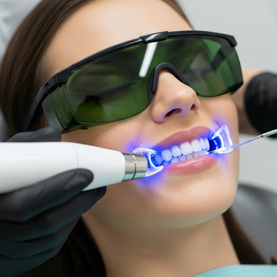 Clareamento a Laser sem Sensibilidade — Clareamento Dental