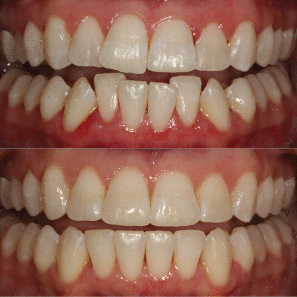 Antes depois alinhadores 01