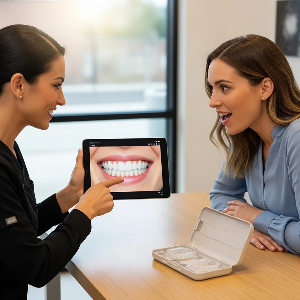 Entrega alinhadores dental